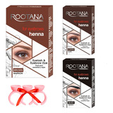 Tinta Henna Para Cejas Pestañas Pigmento Gel Semipermanente