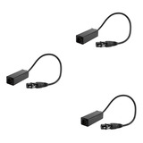 Aislador De Cable De Audio 3x Xlr Que Elimina El Ruido, Grou