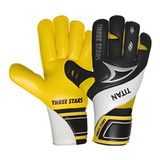 Luva Goleiro Three Stars Titan Profissional Várias Cores