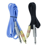 Cable Rca Para Máquina De Tatuar Resistente Punta De Cobre