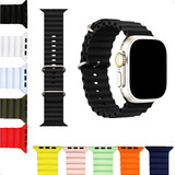 Pulseira Oceano Para Apple Watch Ultra 49mm 45/44/41/40/38mm