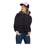 Campera Inflable Mujer Extreme Cool Capucha Desmontable