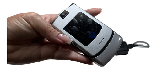 Celular Motorola V3 I V3i De Chip - Prateado