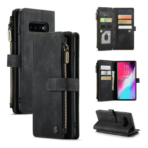 Funda Tipo Cartera Caseme C30 Para Samsung Galaxy S10+ Plus