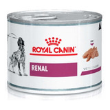 Alimento Royal Canin Veterinary Diet Canine Renal Para Perro Adulto Todos Los Tamaños Sabor Mix En Lata De 200 g