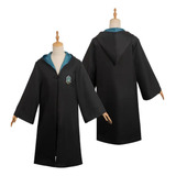 Disfraz Cosplay Harry Potter Capa Túnica Hogwarts Bordada