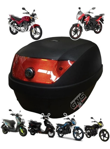 Caja Porta-equipaje Para Moto Cap 28l 39.5x30x39.5 3kg