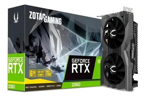 Placa De Vídeo Zotac Geforce Rtx 2060