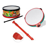 Kit Musical Infantil Educativo Instrumentos Musicalização