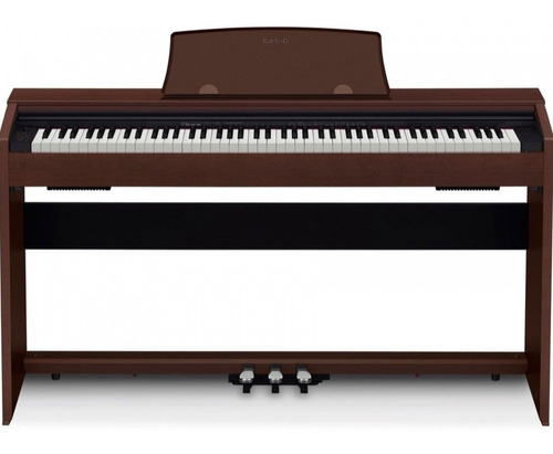 Piano Prívia Px-770 Casio Marron Bivolt 88 Teclas Bivolt +nf