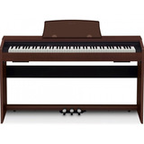 Piano Prívia Px-770 Casio Marron Bivolt 88 Teclas Bivolt +nf