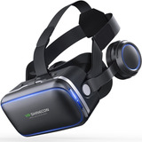 Óculos Vr Realidade Virtual 3d Shinecon 6.0 Fone E Controle