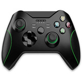 Controle Sem Fio Compatível Com Xbox One Pc Ps3 Cor Preto