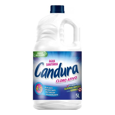 Água Sanitária Candura Galão Com 5 Litros | MercadoLivre