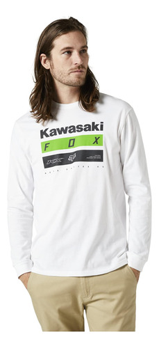 Fox Racing Camiseta Estándar Kawasaki De Manga Larga Premium
