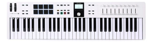 Teclado Controlador Arturia Keylab Essential 61 Mk3 Branco