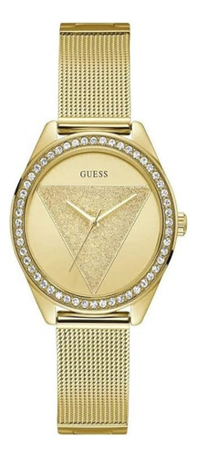 Reloj Guess W1142l2 Tri Glitz Quartz Mujer