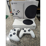 Consola Xbox Series S 512gb Color Blanco Usado Dos Controles