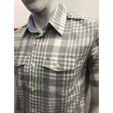 Camisa Tommy Hilfiger Slim Fit Con Charreteras Talle Small