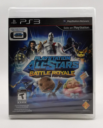 Playstation All Star Battle Royale Ps3 Sellado * R G Gallery