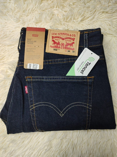 Pantalón Levi's 502 (3) Regular Taper Stretch 34x30 Original