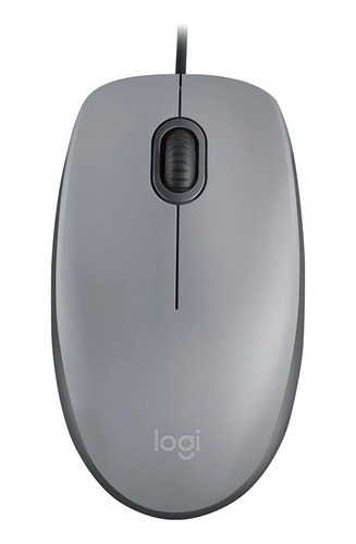 Mouse Logitech M110 Silent Cinza