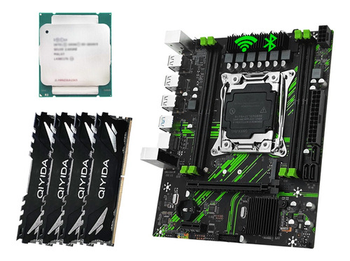 Kit Placa Mãe X99 + Xeon 2670 V3 + 32gb Ddr4 + Turbo Boost 