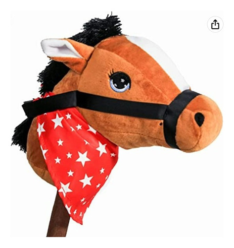 Peluche Cabeza De Caballo Unicornio 70 Cms Sonido Relincho