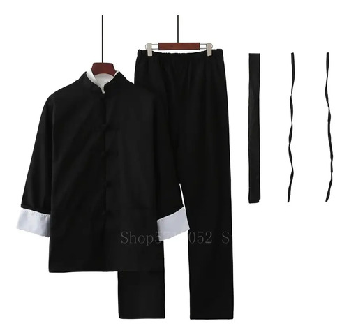 Camisa Wing Chun Para Hombre Arts Sets Bruce Lee Kung Fu