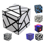 Cubo Rubik Ghost 3x3 Negro Y Variantes + Base