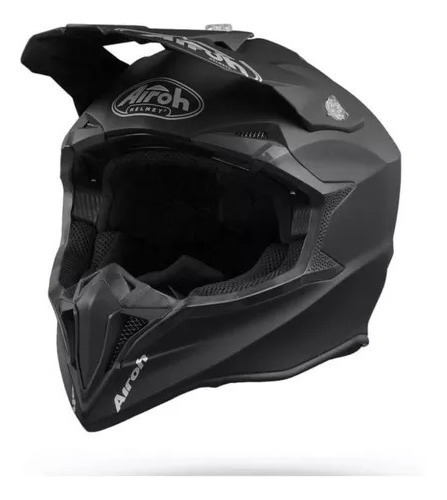 Casco Airoh Wraap Motocross Enduro Mx Black Mate  Gem Racing