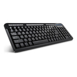 Teclado Vorago Multimedia Kb-102 Alámbrico Usb Español