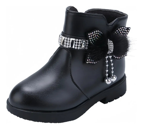 Botas Térmicas Piel Para Niños Hasta La Mitad La Pantorrilla
