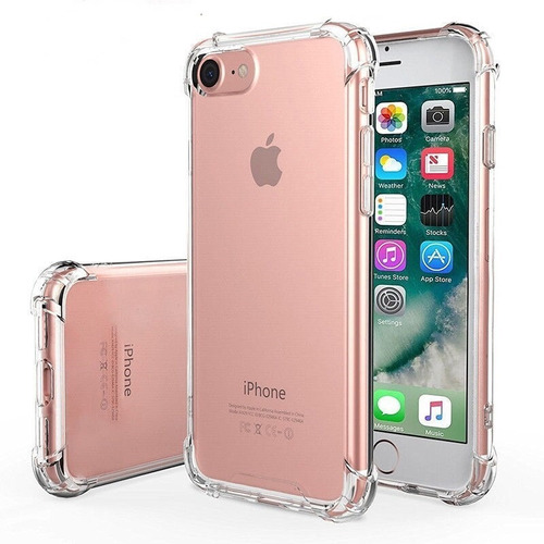 Capa Anti Impacto Para iPhone SE 7 8 Plus X Xr 11 12 Pro Max