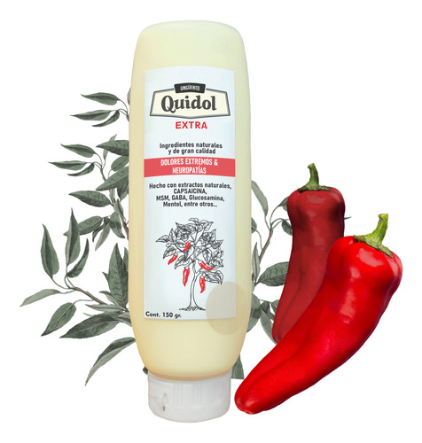 Quidol Extra / Dolores Extremos / Neuropatías / Capsaicína