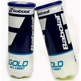 Tubo De Pelotas Babolat Gold X 3  Excelente  Durabilidad