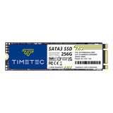 Timetec Ssd De 256 Gb 3d Nand Tlc Sata Iii 6 Gb/s M.2 2280 N