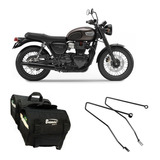 Alforge Nylon Universal + Afastador Triumph Bonneville T100