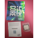 Processador I5 6600k, 3.5 Ghz Até 3.9 Ghz, Lga 1151 + Cooler