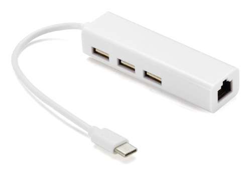 Hub Usb-c - 3xusb 2.0 / Rj45