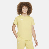 Polera Nike Sportswear Niños Amarillo