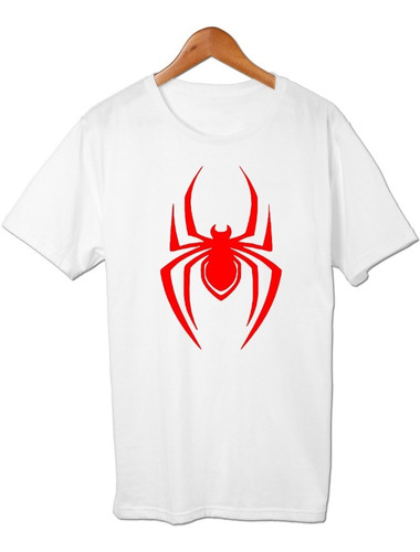 Spiderman Miles Morales Logo Remera Friki Tu Eres #5