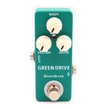 Pedal Mosky Green Drive Overdrive - True Bypass
