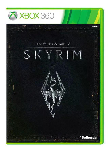 Jogo Seminovo The Elder Scrolls V Skyrim Xbox 360