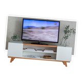 Mueble Para Tv Con Puertas Cuerpo Eucalipto 1500x600x400 Mm
