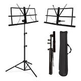 Estante De Partitura Suporte Pedestal P/ Pastas E Tablets