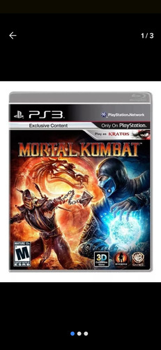 Mortal Kombat Standard Edition Warnes Bros Ps3 Físico 