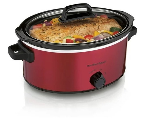 Hamilton Beach Slow Cooker, Large Capacity, Serves 7+