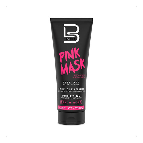Level 3 Pink Mask Peel Off Máscara Rosa Purificante 250ml