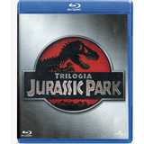 Blu-ray Trilogia Jurassic Park - 3 Filmes - Original Usado